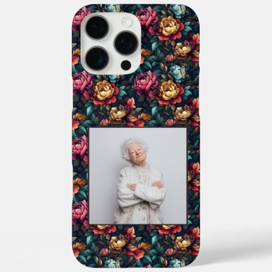 オレガントな誕生日ギフト芍薬カスタム Case-Mate iPhoneケース (裏面)
