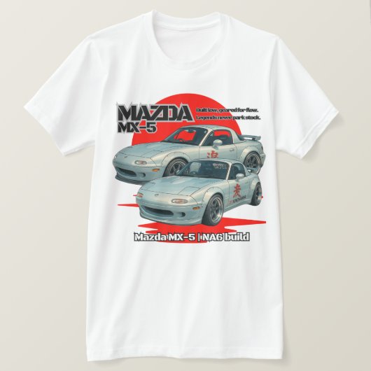 オレクソ： NA6レトロ統治 Tシャツ (デザイン正面)