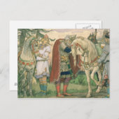 オレグ王子の歌, 1899 ポストカード (正面/裏面)