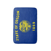 オレゴニア国旗、アメリカ国旗 バスマット (正面縦)