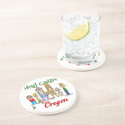 オレゴンおもしろいトレーラーパークサンドストーンコースター コースター (側面)