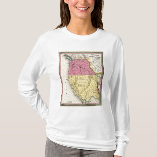 オレゴンおよび上部カリフォルニア Tシャツ (正面)