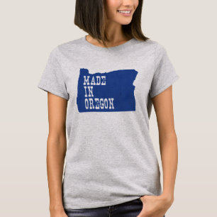オレゴンで作られる Tシャツ