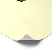 オレゴンのガーデンズシルバートンゴールデンリリーの花 ポスター (角)