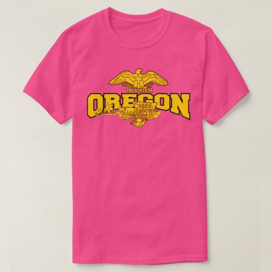 オレゴンのギフトの州 Tシャツ (デザイン正面)