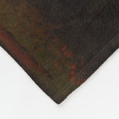 オレゴンのトレイルコンスタオガワゴンムーンライトキャンプファイヤー フリースブランケット (角)