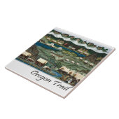 オレゴンのトレイルタイル タイル (側面)