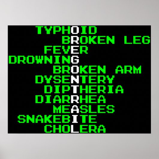 オレゴンのトレイル – 西で死ぬ方法 ポスター (正面)