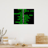 オレゴンのトレイル – 西で死ぬ方法 ポスター (キッチン)