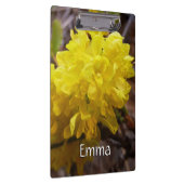 オレゴンのブドウの花イエローワイルドフラワー クリップボード (右)