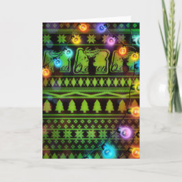 オレゴンのメリーなクリスマス シーズンカード