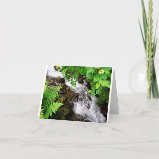 オレゴンの入り江 サンキューカード (正面)