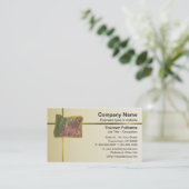 オレゴンの地図名刺 名刺 (スタンド正面)