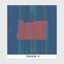 オレゴンの夕食デカール