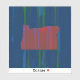 オレゴンの夕食デカール シール