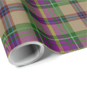オレゴンの州のタータンチェック。 米国の国民の格子縞 ラッピングペーパー (ロールコーナー)