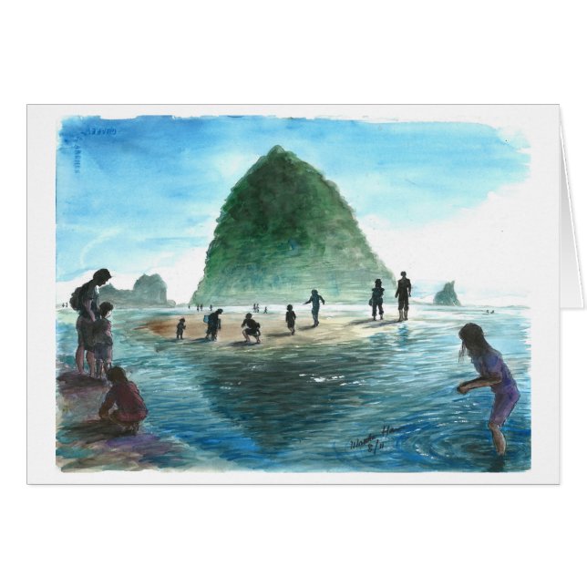 オレゴンの探検のビーチ (正面横)