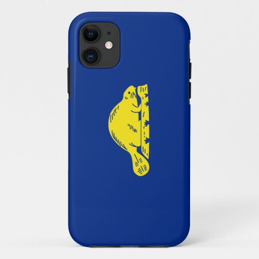 オレゴンの旗のiPhone 5の場合 Case-Mate iPhoneケース (裏面)