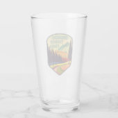 オレゴンの木目トレイルの色 タンブラーグラス (裏面)