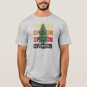 オレゴンの木 Tシャツ