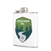 オレゴンの材木道 フラスク (左)