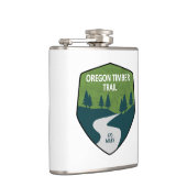 オレゴンの材木道 フラスク (右)