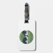 オレゴンの材木道 ラゲッジタグ (裏面縦)