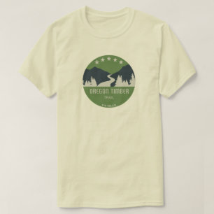オレゴンの材木道 Tシャツ