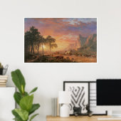 オレゴンの歩道 ポスター (ホームオフィス)