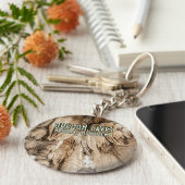 オレゴンの洞窟の天然記念物 キーホルダー (側面)