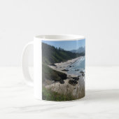 オレゴンの海岸のマグ コーヒーマグカップ (正面左)