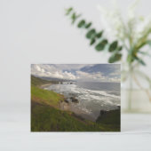 オレゴンの海岸の大砲のビーチの眺め ポストカード (スタンド正面)