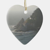 オレゴンの海岸の灯台 セラミックオーナメント (右)