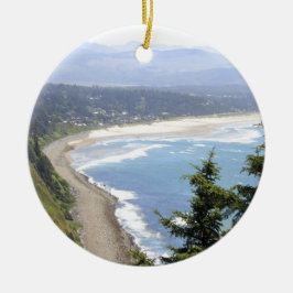 オレゴンの海岸の眺め セラミックオーナメント
