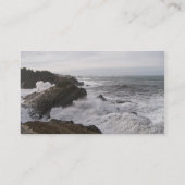 オレゴンの海岸線 名刺 (裏面)