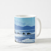 オレゴンの海岸 コーヒーマグカップ (正面右)
