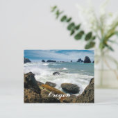 オレゴンの海岸 ポストカード (スタンド正面)