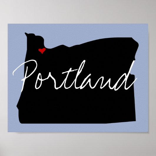 オレゴンの町 ポスター (正面)