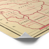 オレゴンの農業、農場の価値、製品、面積 ポスター (角)