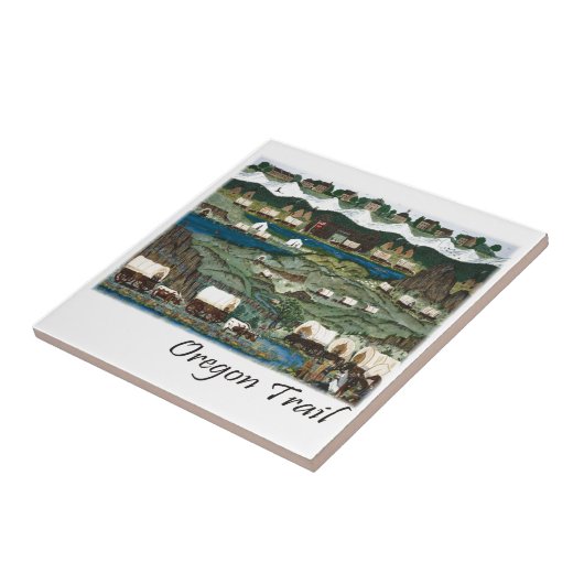 オレゴンの道 タイル (側面)