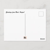 オレゴンはがき、ベンド ポストカード (裏面)