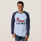 オレゴンは最高のTシャツだ Tシャツ (正面フル)