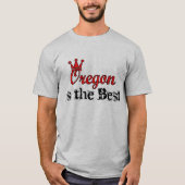 オレゴンは最高のTシャツだ Tシャツ (正面)