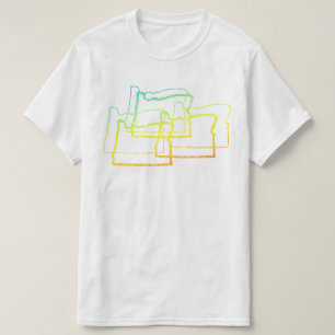 オレゴンぼやけル Tシャツ