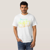 オレゴンぼやけル Tシャツ (正面フル)