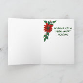 オレゴンウェスタンブーツのクリスマス シーズンカード (内部)