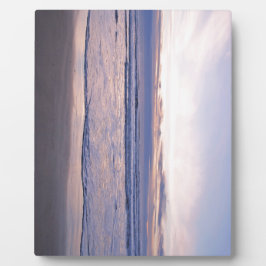 オレゴンカラフルコーストサンセット フォトプラーク