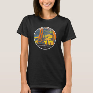 オレゴンケーブス国立記念物オレゴンサークル Tシャツ