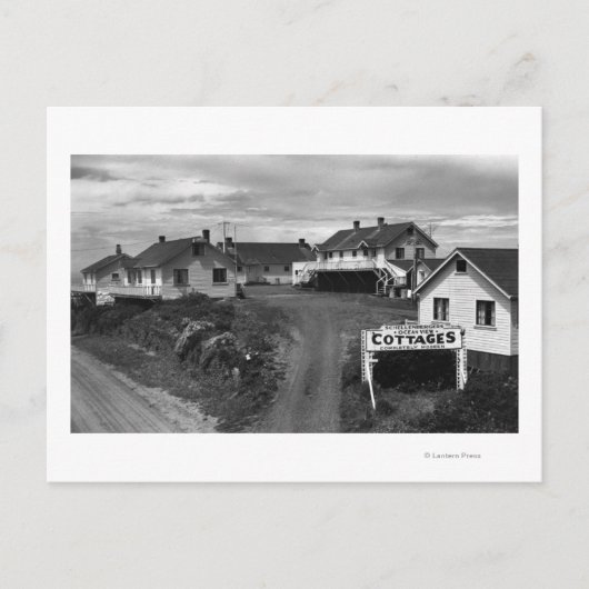 オレゴンコーストシェレンベルガーズ海ビューコテージ ポストカード (正面)