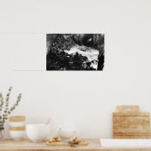 オレゴンコーストシーライオンケイブズインテリアビュー ポスター (キッチン)